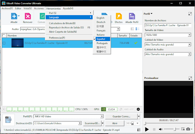 Xilisoft Video Converter (2020) Español