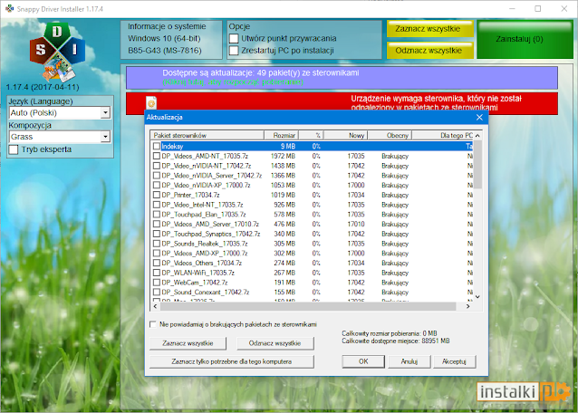 Snappy Driver Installer 1.20.9 (2020) Inglés