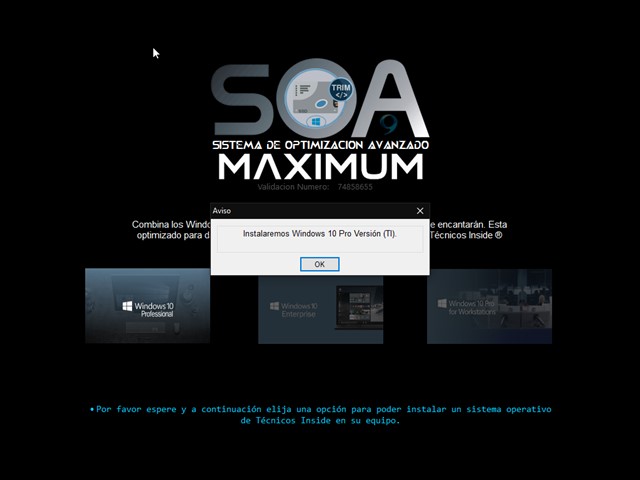 Windows 10 AIO 19H1 (SOA) Gamer Maximum Full Español