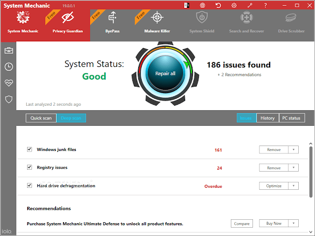 System Mechanic Pro 20.5.1.109 (2020) Español
