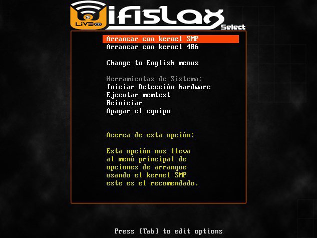 Descargar Wifislax (4.12) Linux