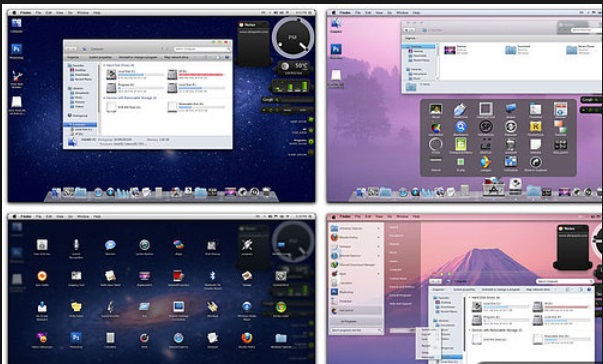Windows 7 (Mac Style OS X Ultimate) [ISO] Ingles