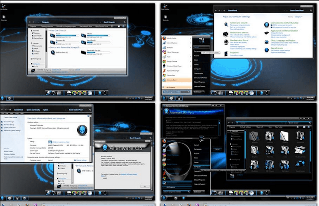 Windows 7 Alienware Sp1 (32 Bits) [SO] Español
