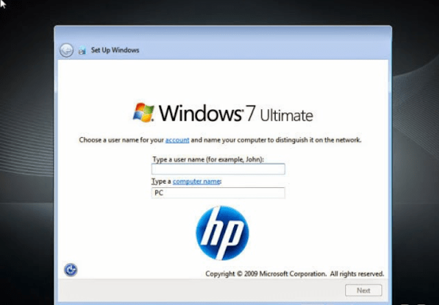 Windows 7 Hp Compaq Edition (32 y 64 Bits) [ISO] Inglés