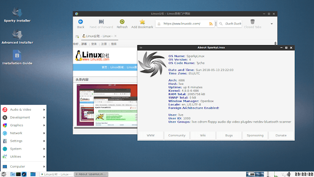 SparkyLinux (Para PC de Bajos Recursos) Español