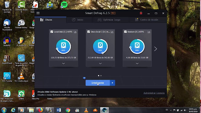 IObit Smart Defrag Pro 6.6.5.16 (2020) Español