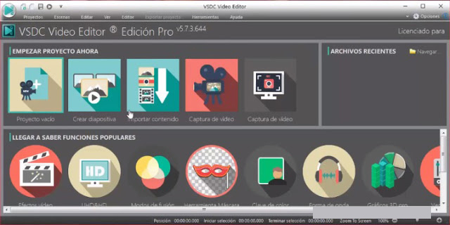 VSDC Video Editor Pro 6.54.217 (2020) Español