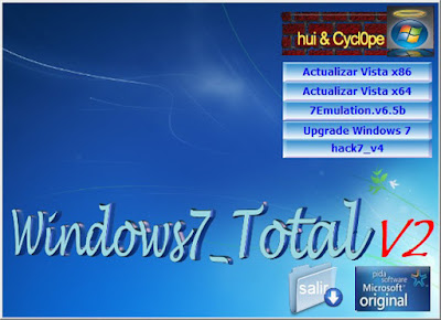 Descargar Windows 7 SP1 Total v2 (Pre-Activado TEU) [ISO] Español