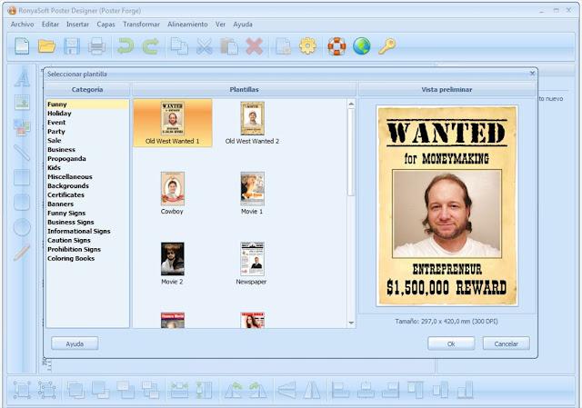 RonyaSoft Poster Designer 2.3.19 (2020) Español