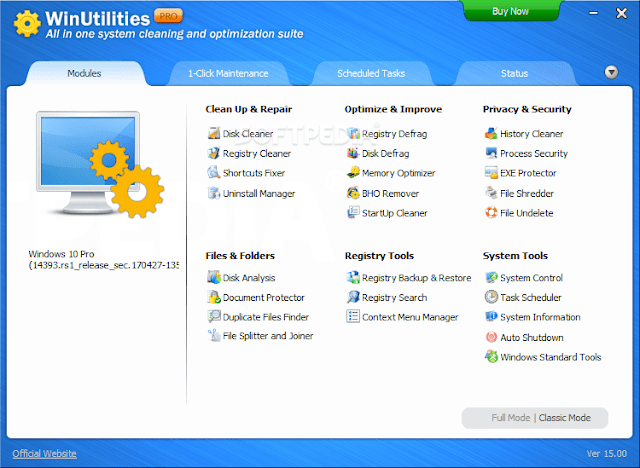 WinUtilities Professional 15.74 (2020) Español